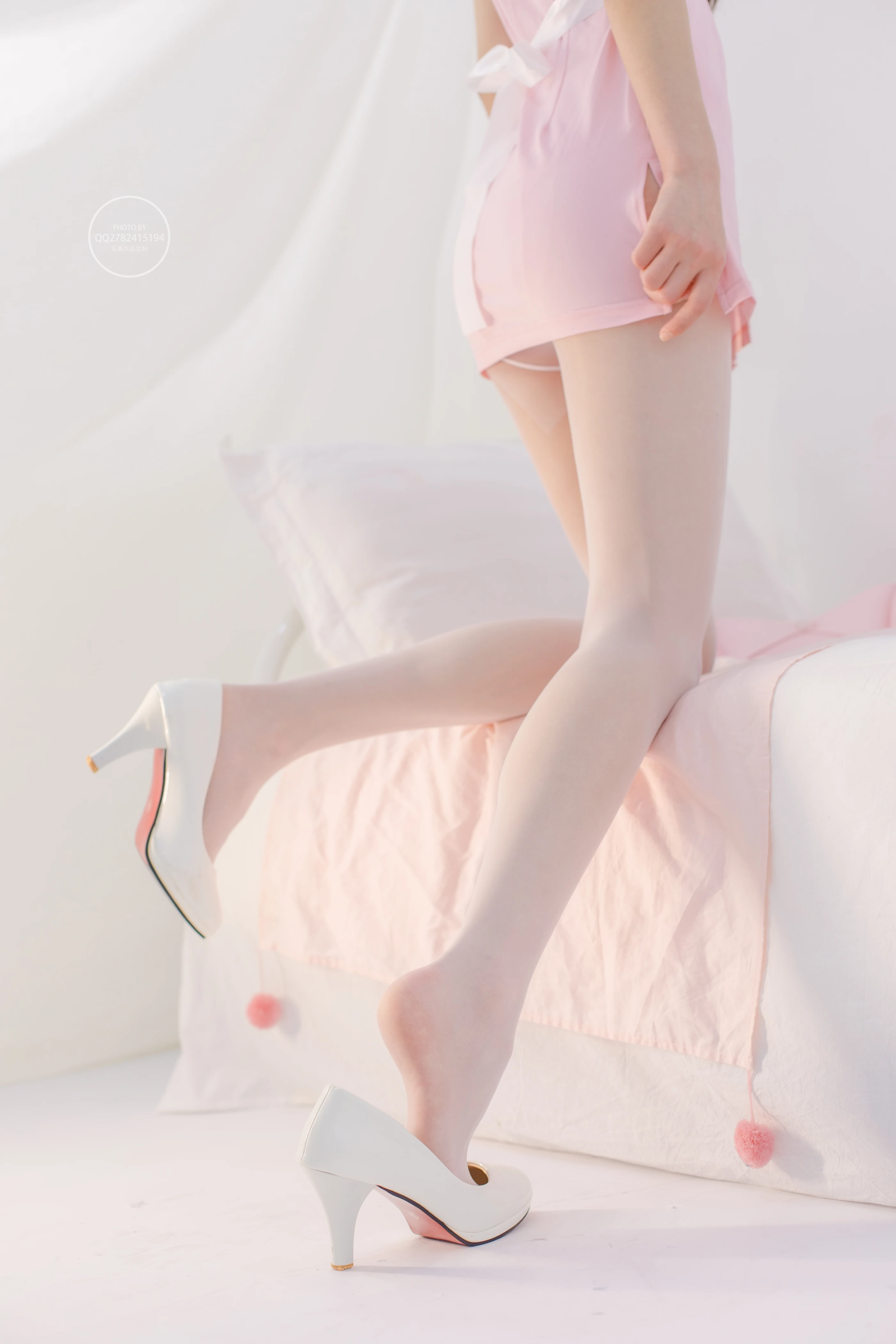 森萝财团 有料 NO.041粉嫩护士服白丝 [62P]插图5